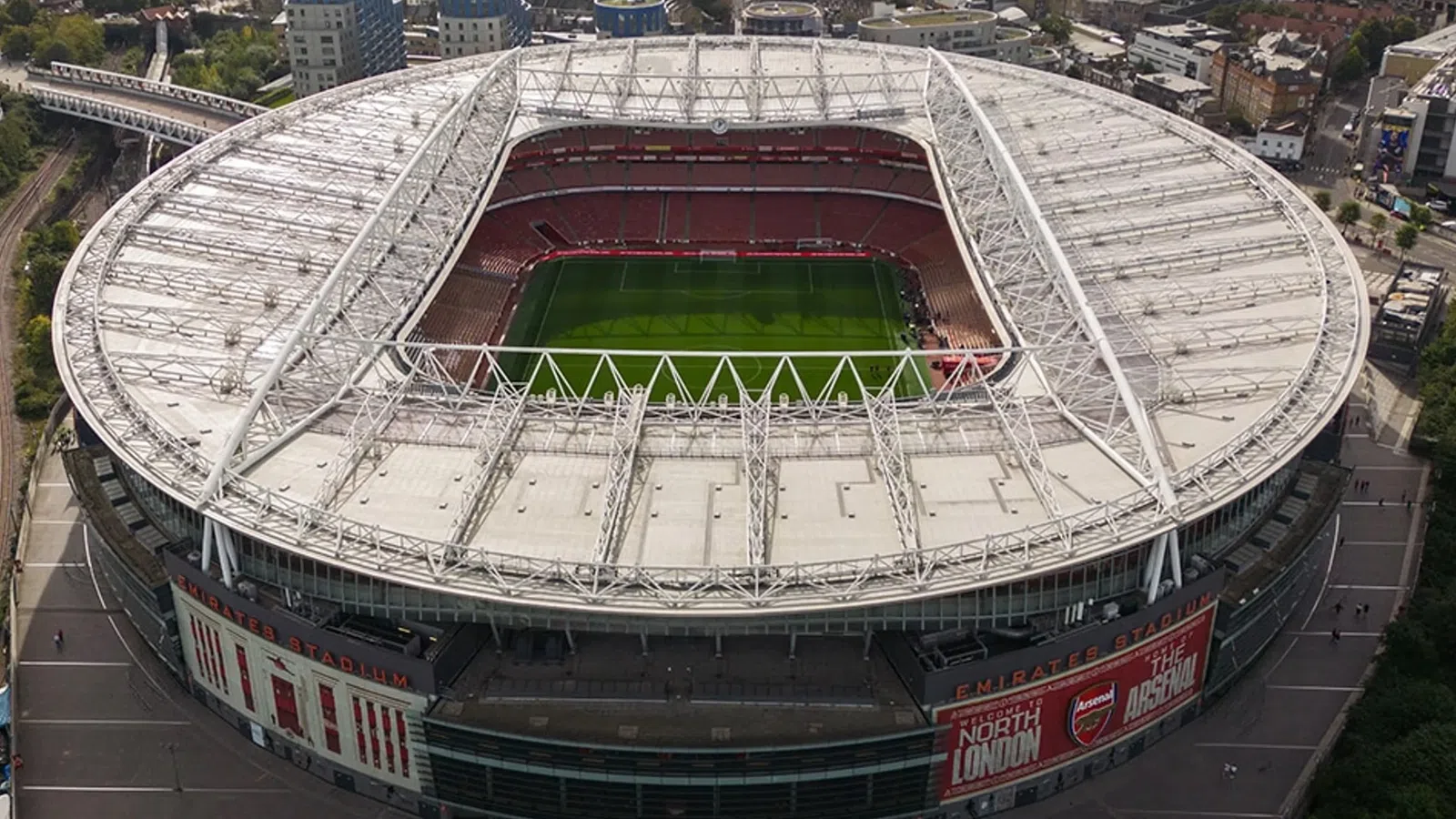 Emirates Stadium, London — Arsenal v Aston Villa