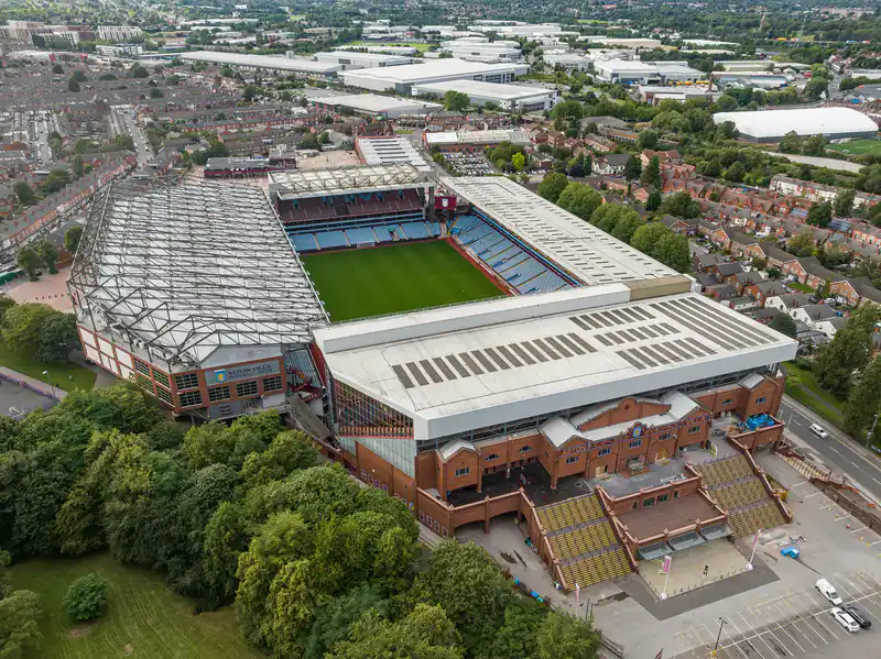 Villa Park, home of Aston Villa