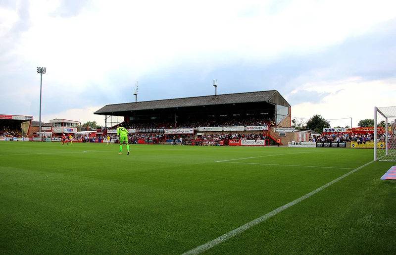 EV Charger Points Stadium, home of Cheltenham Town