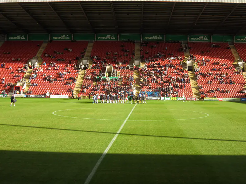Mornflake Stadium, home of Crewe Alexandra