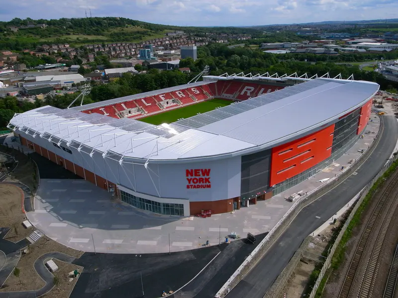 AESSEAL New York Stadium, home of Rotherham United