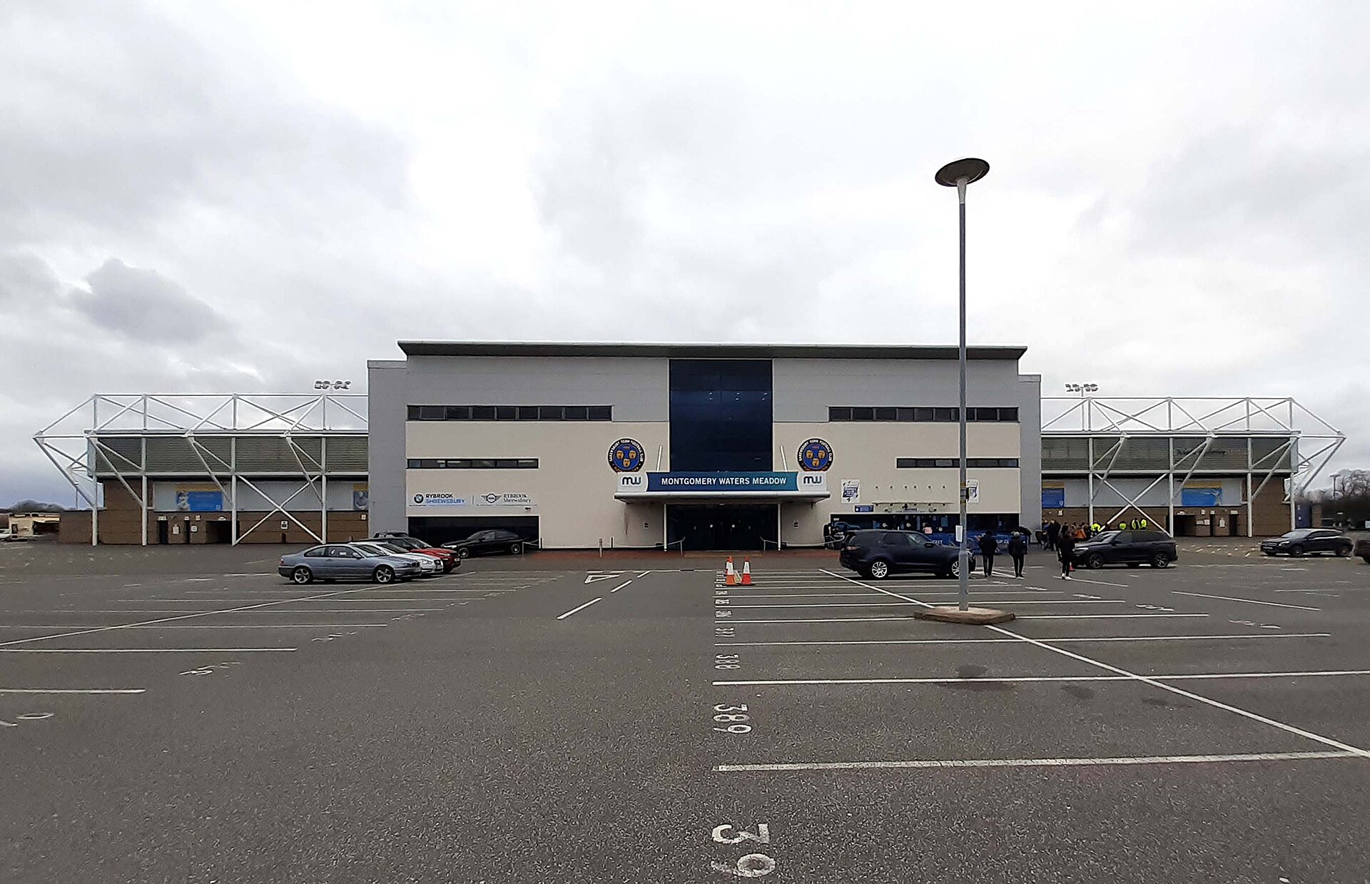 The Croud Meadow, home of Shrewsbury Town