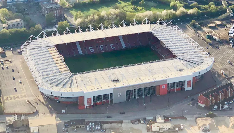 St. Mary's Stadium, home of Southampton
