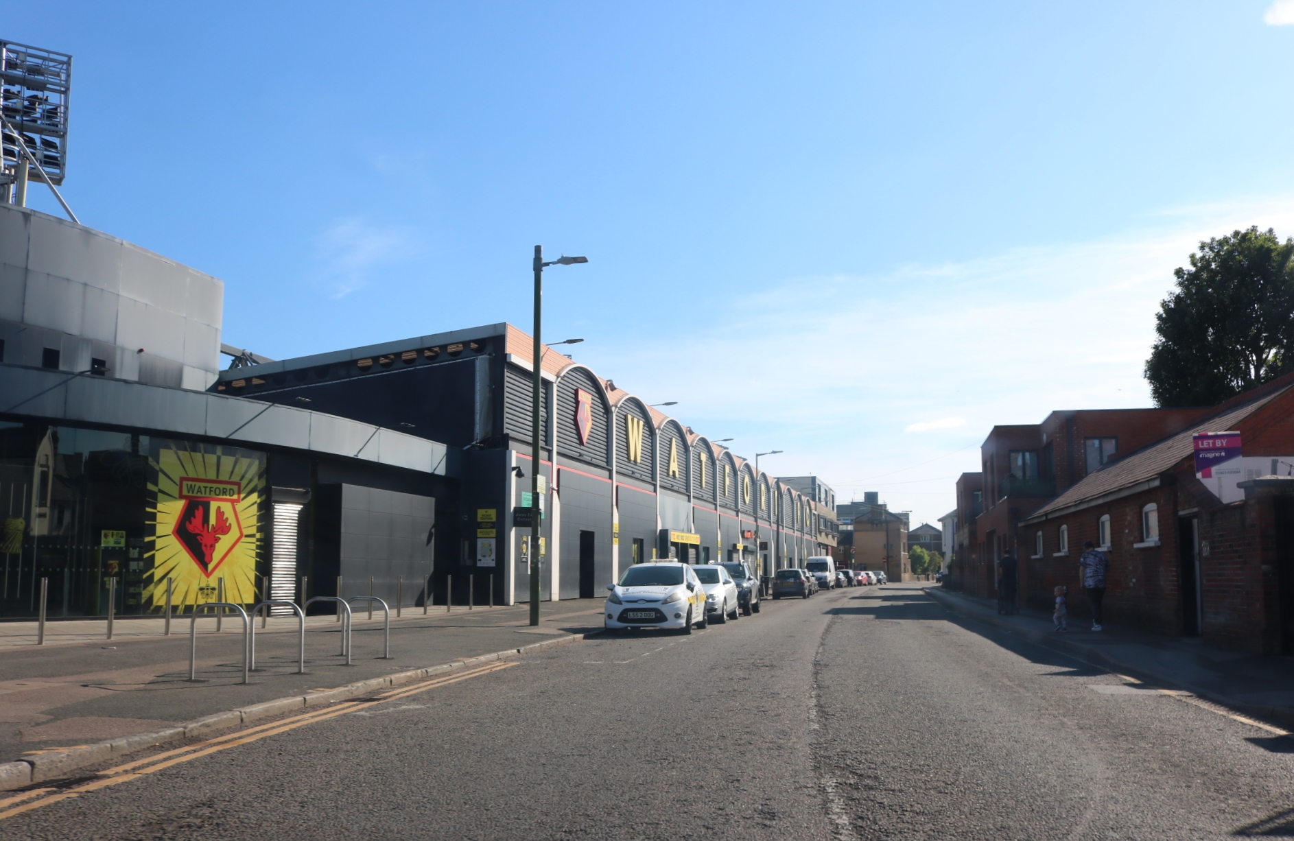 Vicarage Road, home of Watford