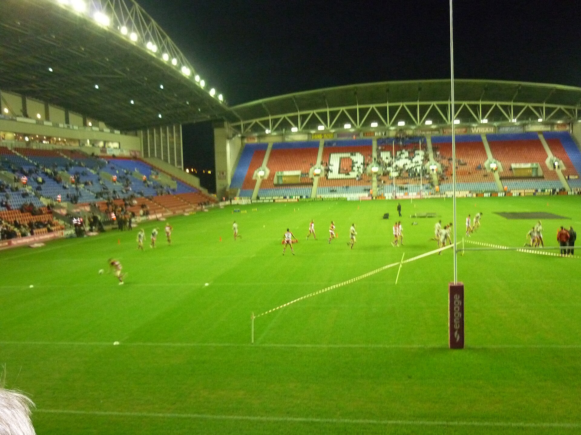 The Brick Community Stadium, home of Wigan Athletic