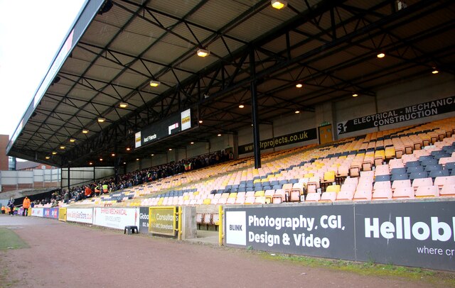 Hamil Road stand at Vale Park