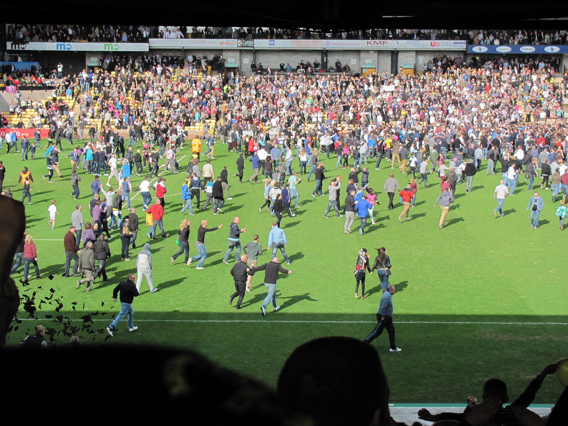 Pitch Invasion Vale Park April 2013.JPG