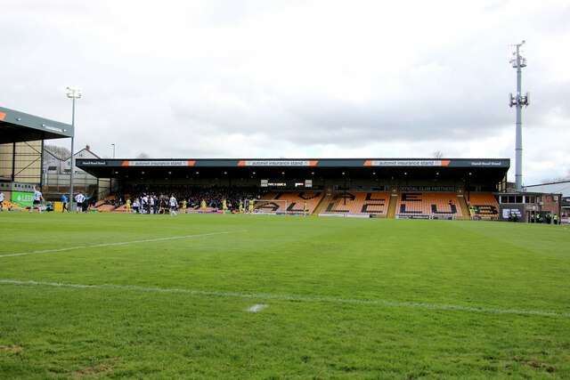 Hamil Road Stand in Vale Park