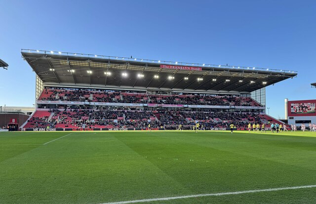 The Franklyn Stand at the Bet365 Stadium