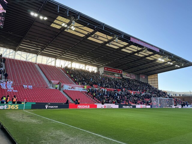 The Caldwell Construction Stand at the Bet365 Stadium