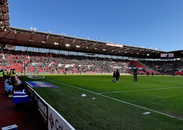 The Tile Mountain Stand at the Bet365 Stadium