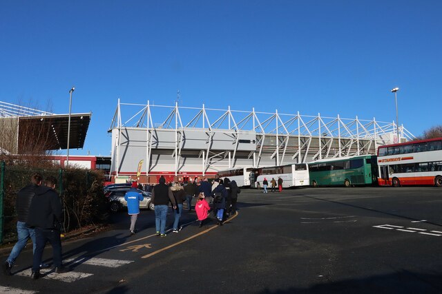 The Caldwell Construction Stand at the Bet 365 Stadium