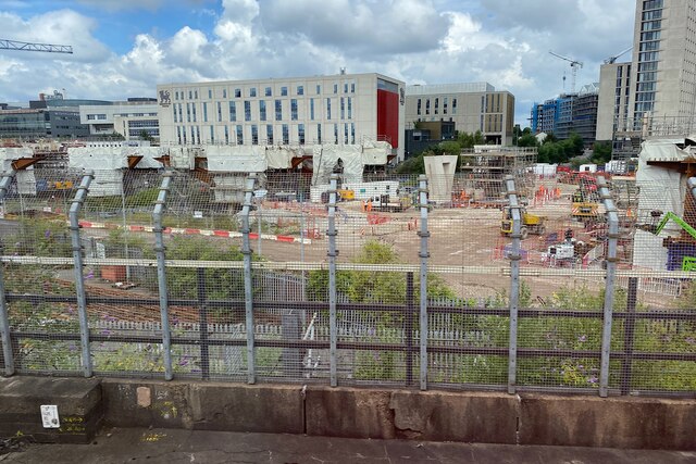 HS2 Curzon Street site, Birmingham, July 2024 · Robin Stott · CC BY-SA 2.0