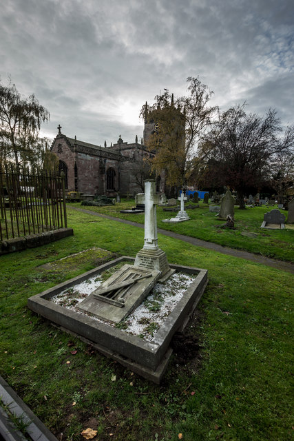 Hornby Grave, Acton, Nantwich · Brian Deegan · CC BY-SA 2.0