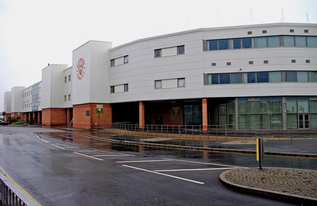 Blackpool Football Club Stadium (1), Seasiders Way, Blackpool · P L Chadwick · CC BY-SA 2.0