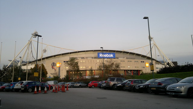 The Reebok Stadium, Horwich · Steven Haslington · CC BY-SA 2.0
