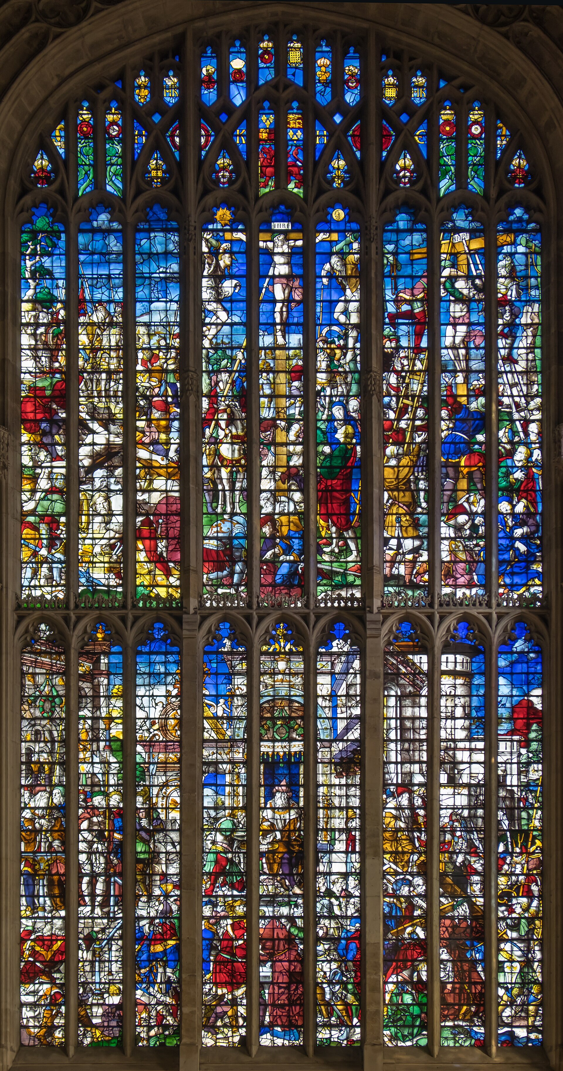 King's College Chapel, Cambridge - The Great East Window.jpg · DeFacto · CC BY-SA 4.0