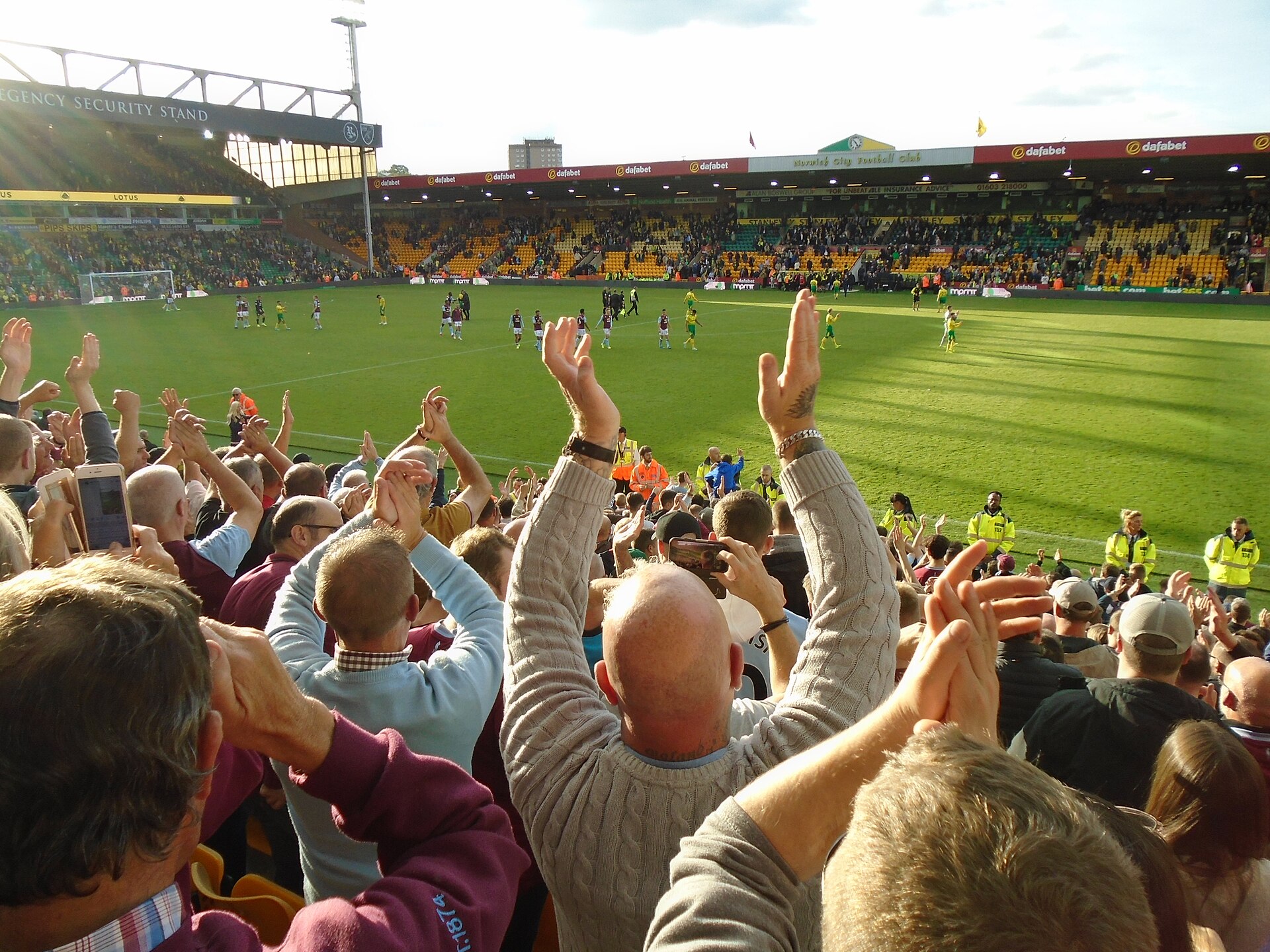-2019-10-05 Carrow Road, Norwich city V Aston Villa, (score 1-5) (5).JPG · Kolforn ( Kolforn ) I'd appreciate if you could mail me (Kolforn@gmail.com) if you want to use this  · CC BY-SA 4.0