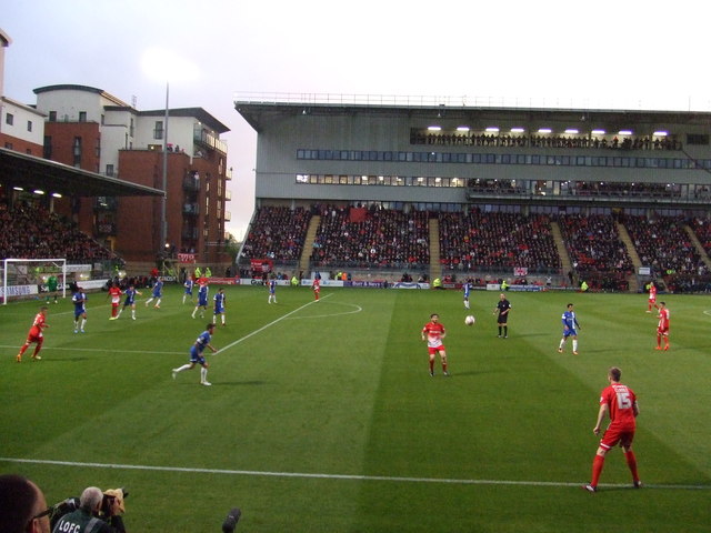 Leyton Orient 2 - 1 Peterborough United ; Brisbane Road · Richard Humphrey · CC BY-SA 2.0