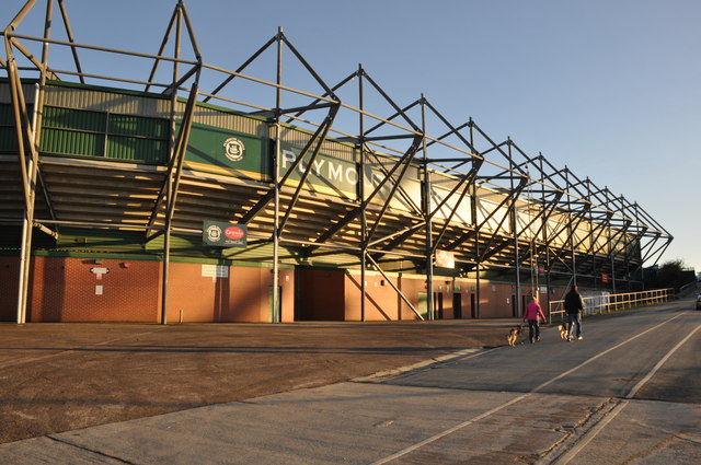Plymouth : Home Park Football Stadium · Lewis Clarke · CC BY-SA 2.0