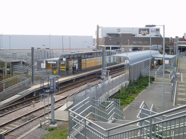 The Stadium of Light Metro Station, Monkwearmouth, Sunderland, 17th April 2006 · Martin Routledge · CC BY-SA 2.0