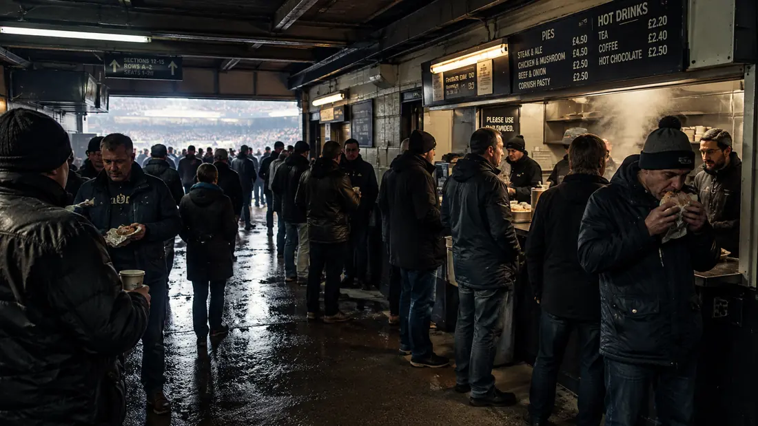 Away-day supporter scene